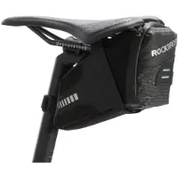 RockBros Fahhrrad Satteltasche, für MTB Rennrad Faltrad ca.1,5L, Schwarz