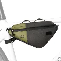 RockBros Fahrrad Rahmentasche Ultraleicht Dreiecktasche Wasserabweisend Fahrradtasche für Rennrad MTB mit Schultergurt 0,7L