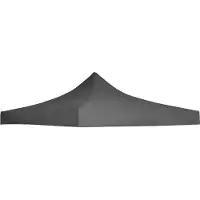 Syfax dkd-home-decor Partyzeltdach 3x3 m Anthrazit