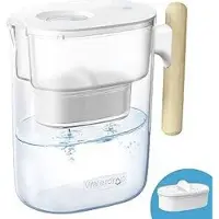 Waterdrop WD-PT-04 3,5 L Wasserfilterkanne mit 1 x 90 Tage Filterkartusche, reduziert Kalk, Chlor, Blei, Kupfer im Wasser, NSF