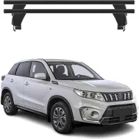 Menabo Dachträger Grundtäger für Suzuki Vitara 2015-2020 ABE Alu Schwarz 2x