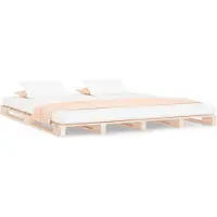 Syfax Palettenbett 180x200 cm Massivholz
