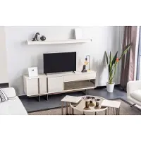 Xl Moebel Gmbh Stilvolle Wohnwand Designer TV-Lowboard Moderne Regale Robuste Möbel
