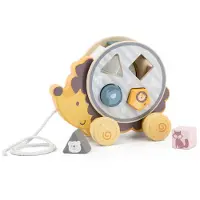 Polar B PolarB Igel Nachziehspielzeug mit Sortierkasten