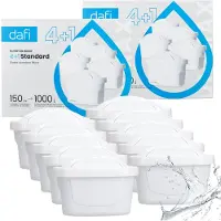 Dafi DAF UnimaxI Universelle Wasserfilterpatronen Wasserfilter, Plastik, Weiß, 10 Stück