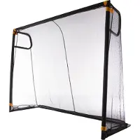 Charlsten Fußballtor Sport Schwarz (244x200x90 cm) - Robust und leicht