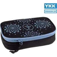ARS UNA Schule - Federmäppchen Blue, schwarz-blau, für Mädchen