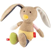 Sigikid Kuscheltier Hase Sweety Patchwork beige