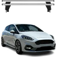 Menabo Dachträger Grundtäger für Ford Fiesta ST-Line 2017-2024 50kg Alu Grau 2x
