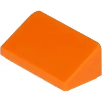 LEGO : 50x Schrägstein / Slope 1x2 30°, Orange