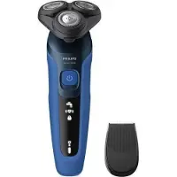 Philips Elektrischer Rasierer, Series 5000 S5466/17, Wet & Dry, ComfortTech Klingen, 360-D Flexible Köpfe, LED Display, Inkl. Präzisionstrimmer