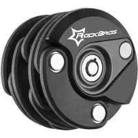 RockBros Fahrradschloss Kettenschloss Anti-Diebstahl Schlüssel Multifunktional Schwarz