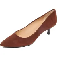 Unisa G3728 decollete donna brown suede shoes woman