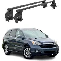 Omac Menabo Dachträger Grundtäger für Honda CR-V mk3 2006-2012 50kg Stahl Schwarz 2x
