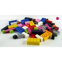 LEGO Starterset: 64 Steine in verschiedenen Größen und Farben