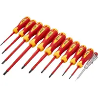 Vevor isolierter Schraubenziehersatz 11-tlg. Profi elektrischer Schraubendrehersatz