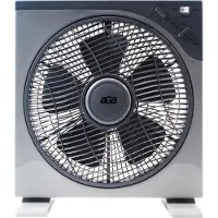 AGA Bodenventilator 30 cm Grau