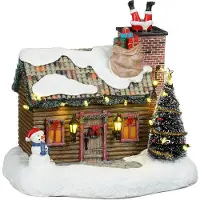 Luville Santas presents delivery batteriebetrieben l20,5xb16xh20,5 cm (multi)
