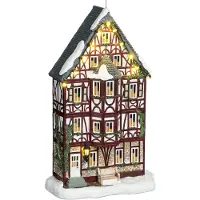 Luville Elsässer Fachwerkhaus b/o l17.5xb9.5xh29.5 cm (multi)