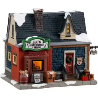 Lemax Leo's Leatherworks &amp; Repairs 16 x 21 x 25 cm Weihnachtsdorf