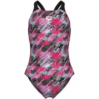 Arena Kinder Schwimmanzug G DRAFT SWIMSUIT V BACK L