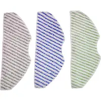 Rowenta ZR185001 3x Mikrofasertücher für RR8567 RR8585 RR8587... Saugroboter
