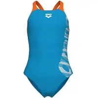 Arena Kinder Schwimmanzug GIRL'S GRAPHIC SWIMSUIT V BACK