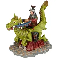 Luville Efteling Joris auf dem Drachen l11xb7xh8 cm Efteling Weihnachten (multi)