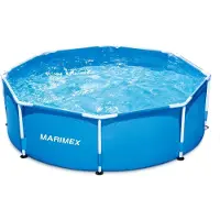 Intex PrismFrame, 4485 l, Gerahmter Pool, Erwachsener & Kind, Blau, Grau, 19,5 kg