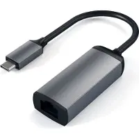 Satechi USB-C-auf-Gigabit-Ethernet-Adapter - Space Grau