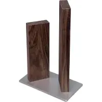 Kai Messerblock Stonehenge Edelstahl Walnuss klein magnetisch