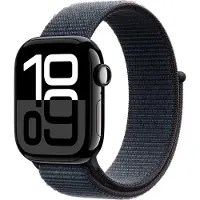 Apple Watch 10 42mm GPS+4G Alu Sport Loop diamantschwarz/tinte