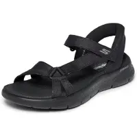 SKECHERS Sandale "GO WALK FLEX SANDAL-ILLUMINATE" Sandalette, Trekking Sandale mit Gogo Mat Fußbett