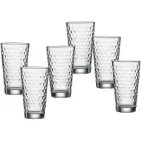 Ritzenhoff & Breker Longdrinkglas "Favo, 6-teilig" 6er Set, je 350 ml