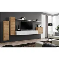 Xl Moebel Gmbh Wohnwand Wohnzimmer Set 7tlg TV Ständer Neu Regal Luxus Modern Design Möbel