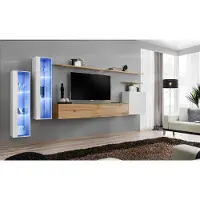 Xl Moebel Gmbh Moderne Wohnwand Luxus Holz Wand Regale Wohnzimmer Möbel Designer Einrichtung