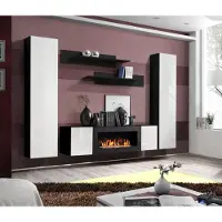 AEA Wohnzimmermöbel Komplett Wohnwand Sideboard Wandregale Luxus Einrichtung