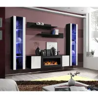 Xl Moebel Gmbh Wohnwand Wandregale Wohnzimmer Modern Luxus Set 5 tlg Designer Hänge Vitrine