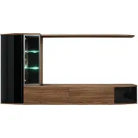 Xl Moebel Gmbh Wohnwand Set Luxus Wohnzimmer TV Ständer Holz Wandregal Wandschrank Neu