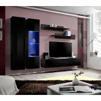 Xl Moebel Gmbh Moderne Wohnwand Wohnzimmer Wandregale Design TV Ständer Lowboard
