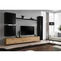 Xl Moebel Gmbh Wohnzimmer Luxus Einrichtung Wohnwand Schwarz Wandschrank Holzmöbel Stil Design