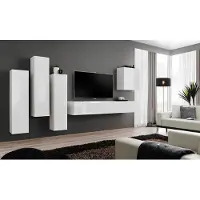 Xl Moebel Gmbh Wohnzimmer Garnitur Luxus Weiß Wandschrank Wohnwand Holz Möbel TV-Ständer