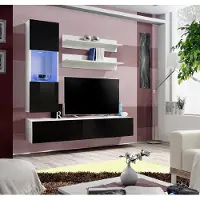 Xl Moebel Gmbh Luxus Holzmöbel Wohnwand Designer Einrichtung Komplett Set 4 tlg Wohnzimmer