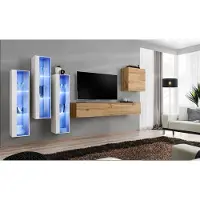 Xl Moebel Gmbh Wohnzimmermöbel Designer Wohnwand TV Ständer Hochglanz Sideboard Wand Schrank