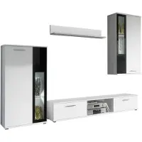 Xl Moebel Gmbh Wohnwand Komplett Designer Luxus Wohnzimmer Wandregal Modern Einrichtung