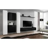 Xl Moebel Gmbh Wohnzimmer Wohnwand Set 4tlg Gruppe Garnitur Schrank 4tlg. Holz Möbel Regal