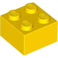 LEGO 3003 Gelb (Yellow) 250 Stück