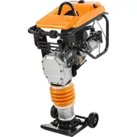 StarTech.com 6,5PS 196cc Vibrationsstampfer - Grabenstampfer Stampfer - Hochleistungs-Bodenverdichter - Ideal für Bau- und Landschaftsbauarbeiten