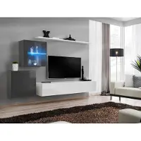 Xl Moebel Gmbh Luxus Set Modern Wohnwand Wohnzimmermöbel Wand Regal Möbel TV-Ständer Garnitur