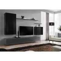 AEA Wohnwand Sideboard Wandregal tv Schrank Regal Wandschrank Wohnzimmer Möbel